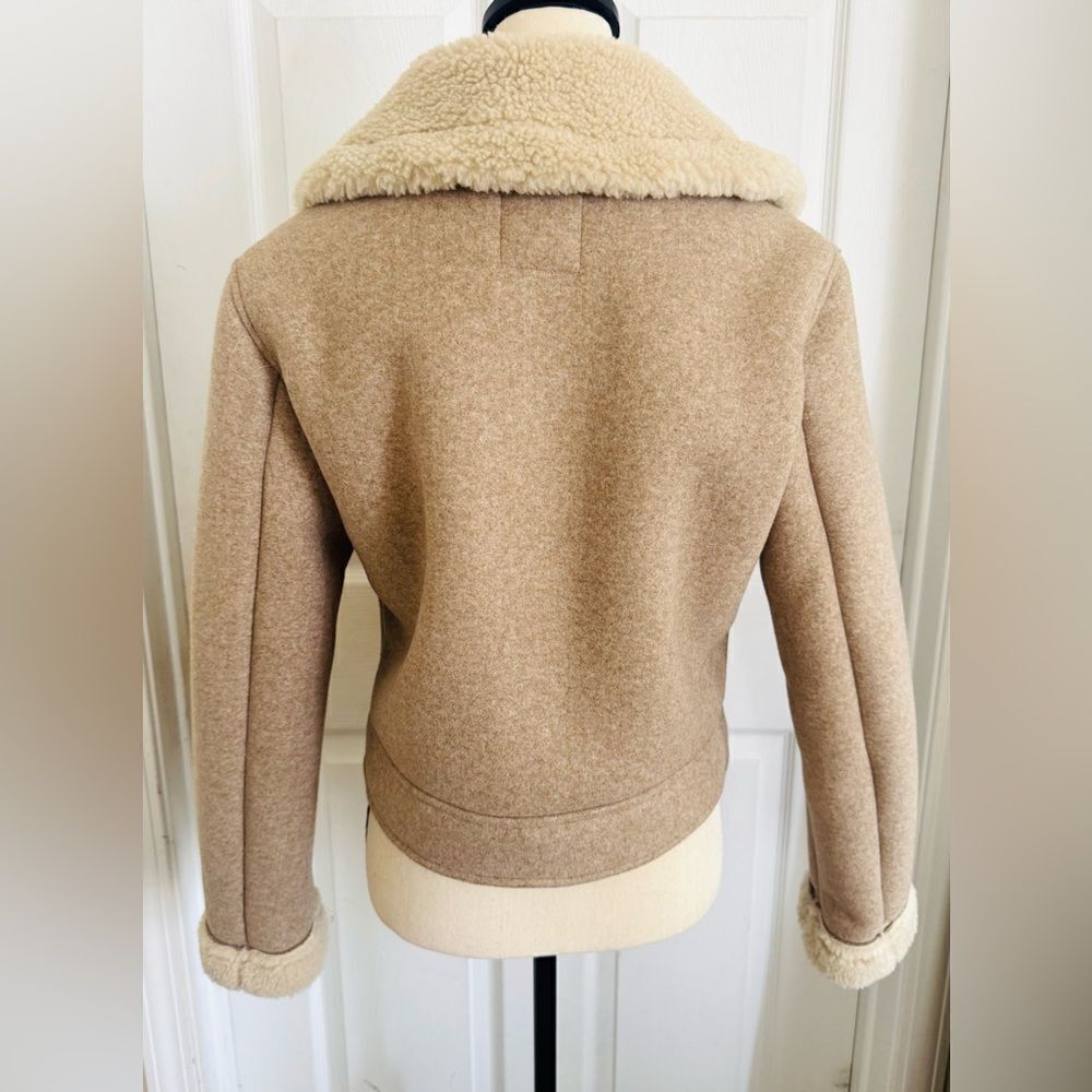 ZARA DOUBLE FACED SOFT JACKET - Picture 5 of 7